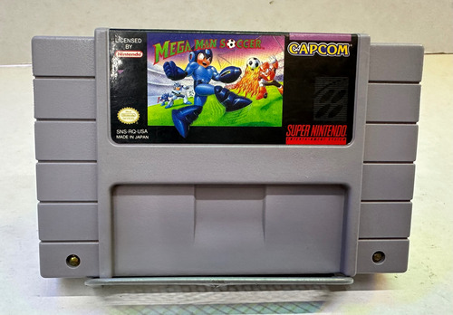 Mega Man Soccer | Snes Super Nintendo Original (Reacondicionado)