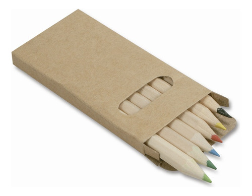 Set De Colores X 6 Estuche En Carton