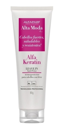 Alfaparf Alta Moda Alfakeratin Leave In Termoprotector 80 Cc