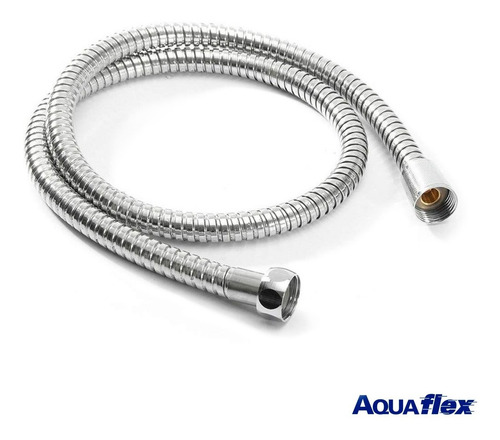 Ducha De Mano Blanca Soporte Y Flexible 8021w S5 Aquaflex