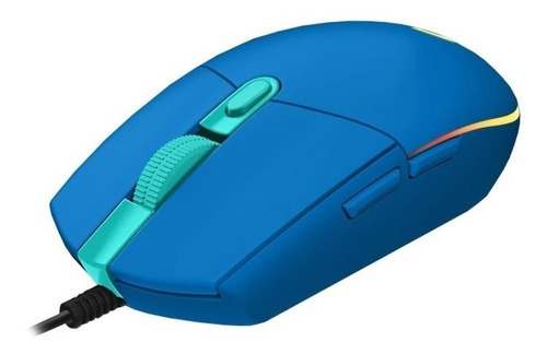 Mouse Gamer Logitech G203 Alambrico Usb Azul 910-005795 /v
