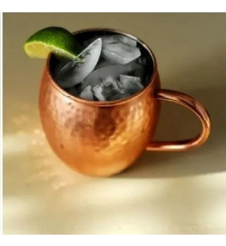 Caneca Para Drinks Moscow Mule Inox Bronze - Mimo Style