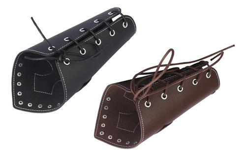 S Brazales Medieval Vendaje Steampunk Cuero Pu Con Remaches