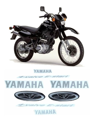 Kit Adesivos Yamaha Xt600 2003 À 2004 Preta 00953