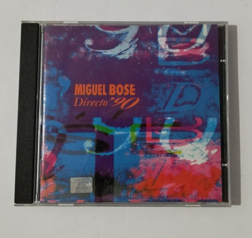 Miguel Bose, Directo 90 Cd, Usado