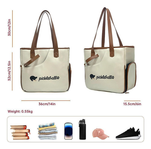 Bolsa De Pickleball Bag Bag Multipurpose Multipurpose