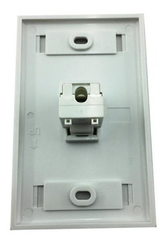 Imagem 3 de 3 de Kit 6 Espelhos De Parede Com 1 Saída Rj45 Cat5