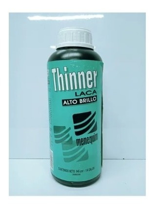 Thinner Laca Alto Brillo Menequim - Litro