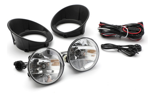 Kit De Luces Delanteras Antiniebla Con Lentes Transparentes