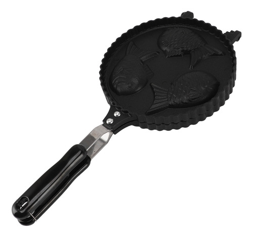 Máquina Para Hacer Tortitas Con Forma De Pez, Doble Sartén Y