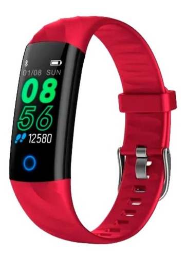 Reloj Smartwatch Bw 26 Rojo Bokken Compatible Con iPhone Y Xiaomi