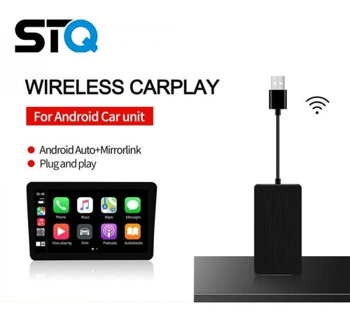 Imagem 1 de 2 de Apple Carplay Wireless/ Android Auto- Centrais Android/ Wice