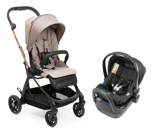 Cochecito Duo De Paseo Chicco One4ever Travel System