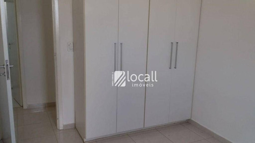 Imagem 2 de 14 de Apartamento Com 3 Dormitórios À Venda, 100 M² Por R$ 550.000,00 - Jardim Vivendas - São José Do Rio Preto/sp - Ap3034