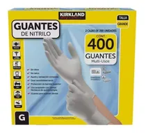 Comprar Guantes De Nitrilo Kirkland Signature Grande Libres De Latex