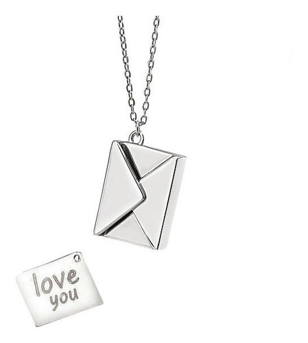 Collar Carta De Amor