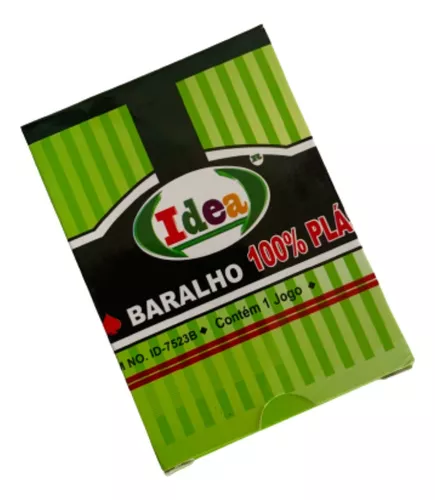 Kit 2 Jogo De Baralho De Truco Profissional Com 54 Cartas - Mega