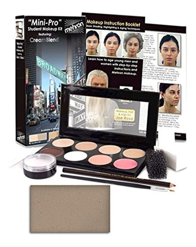 Kit De Maquillaje Para Estudiantes Mehron Mini-pro Fair Comp