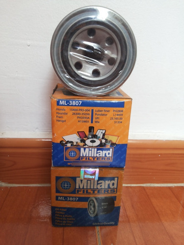 Filtro De Aceite Millard Ml-3807