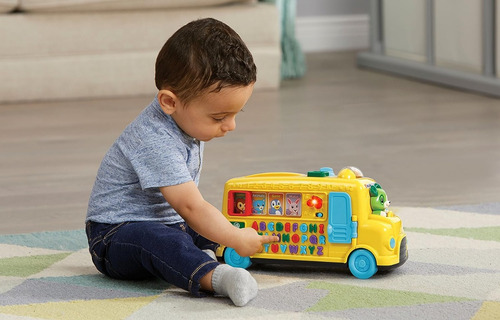 Colectivo Bus Animal Arrastre Letras Luz Sonido Leap Frog