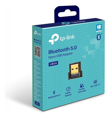 Adaptador Usb Bluetooth 5.0 Nano Ub5a Tp-link