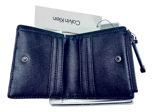 Cartera calvin klein negra new arrivals
