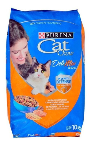 Concentrado Cat Chow Delimix Gato 10kg