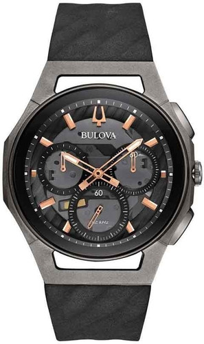 Relógio Masculino Bulova Titanium 98a162 Original Nfe  