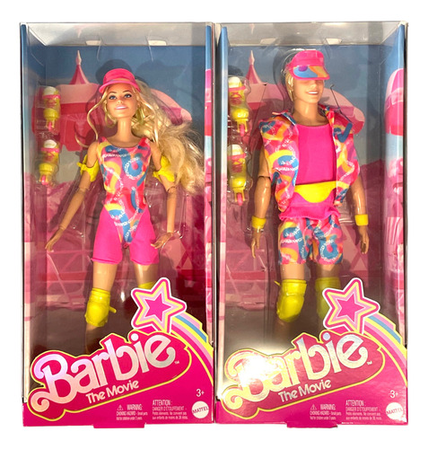 Barbie Patinadora Y Ken Patinador Pelicula Barbie Movie 2023