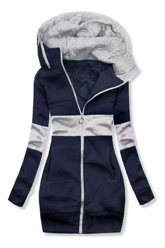 Chaqueta De Patchwork A La Moda Para Mujer, Sudadera Con Bol