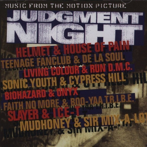Judgment Night Music From The Motion Picture Cd Nuevo Ost 