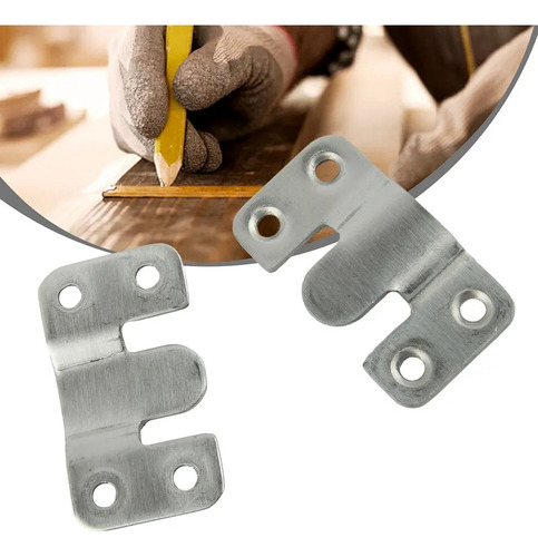 Colgador De Pared De Acero Soporte Montaje Empotrado 3 Pares
