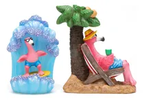 Comprar Flamencos Rosados Para Estatuas De Jardín, Decoración Sola