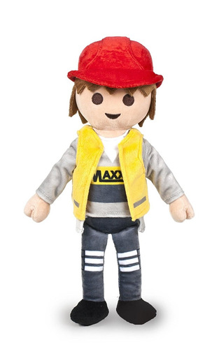 Playmobil Peluche Policia Pirata Vaquero Bombero Caballero