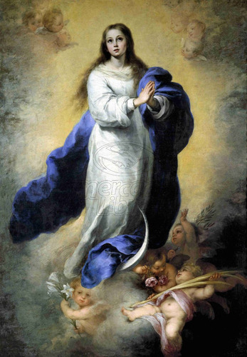 Lienzo Tela Bastidor Arte Sacro Inmaculada Esteban Murillo