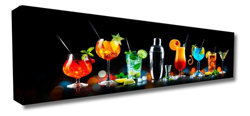 Cuadro Decorativo Para Bar Cocina Comedor Cocteles Color Modelo1