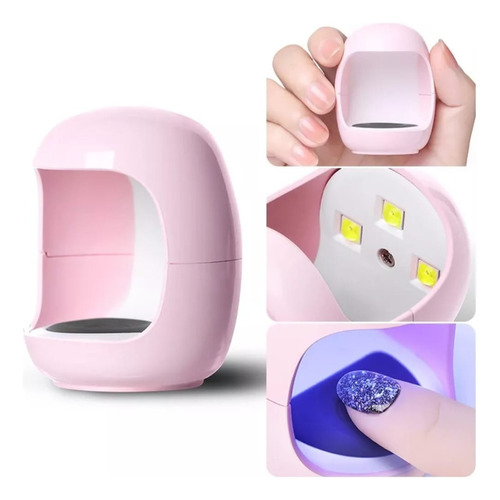 Cabina Bombon 3w Uv/led Paris Night P/uñas Soft Gel Press