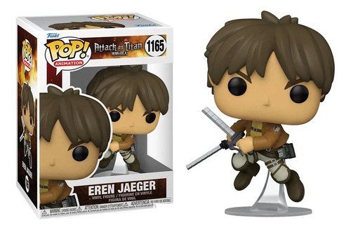 Funko Pop Eren Jaeger #1165 Attack On Titan Shingeki