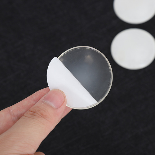 6 Piezas De Almohadilla De Choque De Silicona Transparente