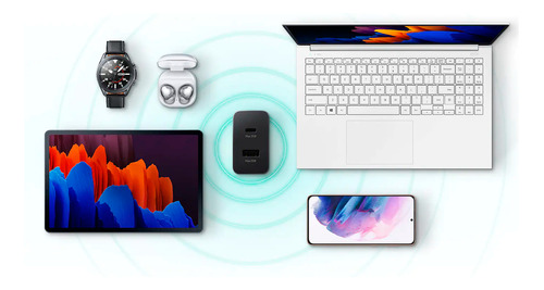 Cargador Carga Rápida 35w Usb-c Usb-a Dual Ports Super Fast