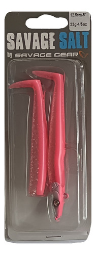 Señuelos Vinilos Savage Sail Silicona 12.5cm - 23g. (5 Unid) Distintos Colores