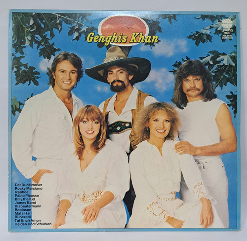 Genghis Khan 4 Discos Vinil Lp Coleção Pop Disco Raridades