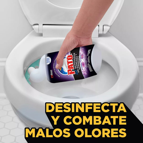 Gel Destructor Sarro y Manchas Difíciles Pato Floral 710 mL