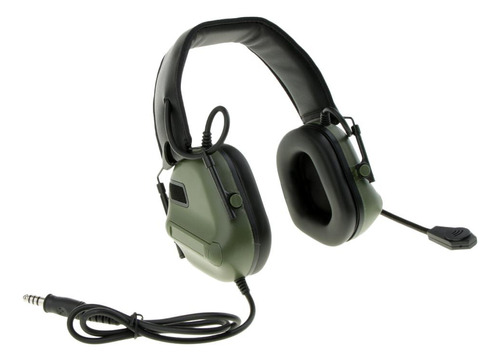 Auriculares Con Protección Auditiva Para Tiro Militar, Color