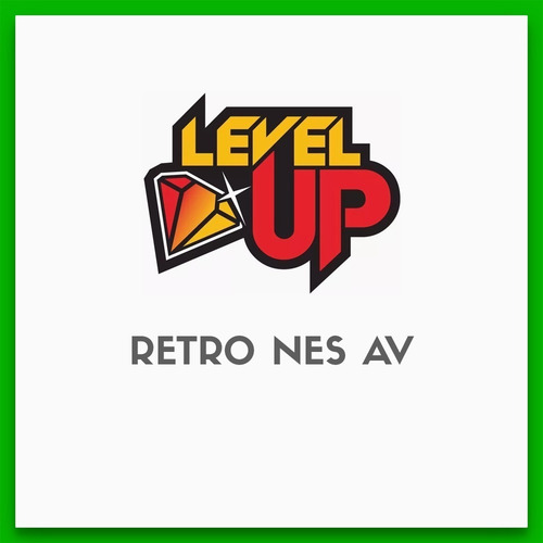 Consola Level Up Retro Nes Av 8 Bits 500 Juegos 2 Joystick