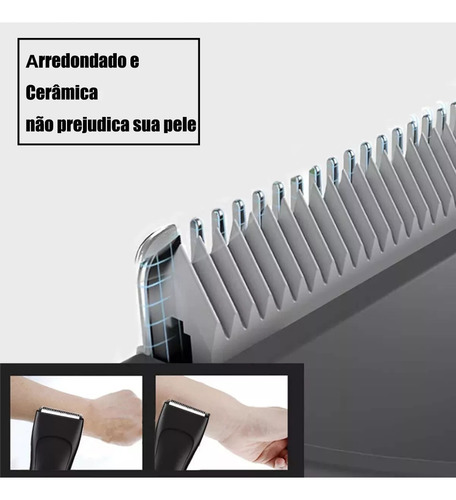 Removedor Elétrico De Pêlos De Partes Íntimas Masculinas