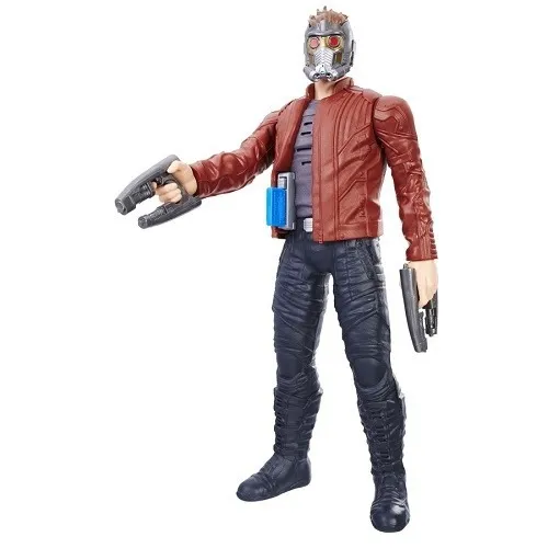 BONECO GUARDIOES DA GALAXIA FIGURA ELETRONICA STAR LORD HASBRO A8685 9501