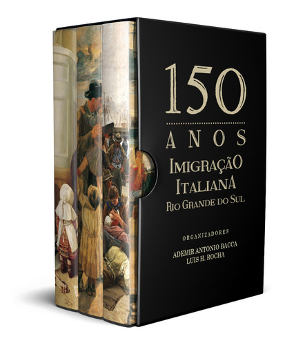 150 Anos Da  Imigração Italiana No Rio Grande Do Sul - 3 Vol