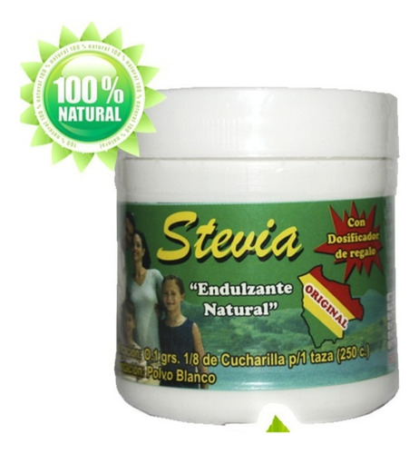 Stevia En Polvo 80 Gramos