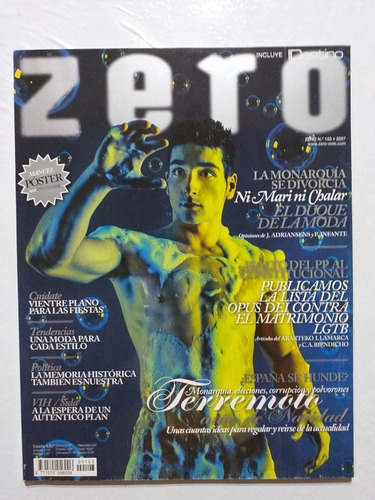 Revista Zero # 103. Lgbt. Gay. Incluye Suplemento Destino.